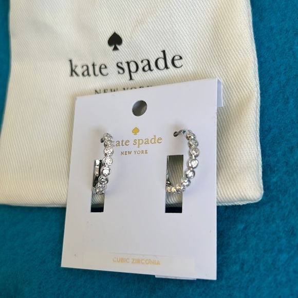 Kate spade small hoop earrings